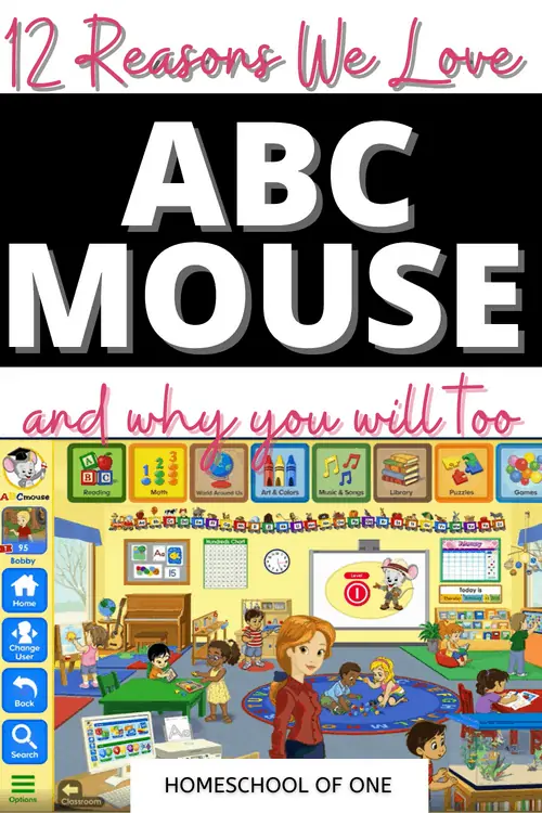 ABC Mouse Review - it is the BEST educational app for kids ages 2-8. There are 12 reasons we love it and why we think you will too #education #kindergarten #homeschool