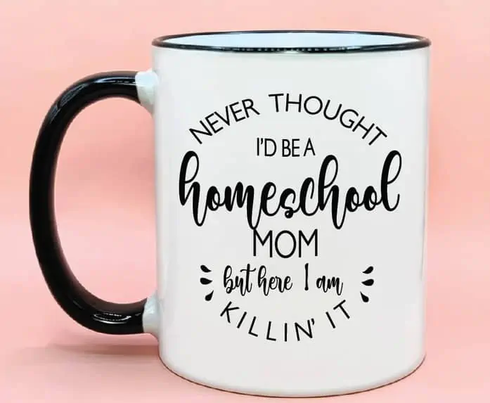 etsy homeschool mom mug