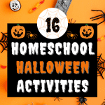 halloween homeschool fun