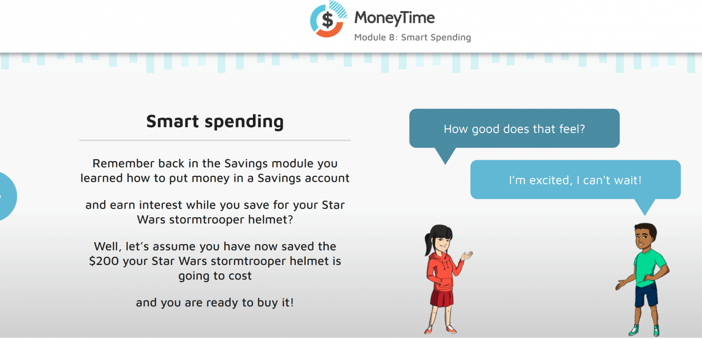 Moneytime Spending Question