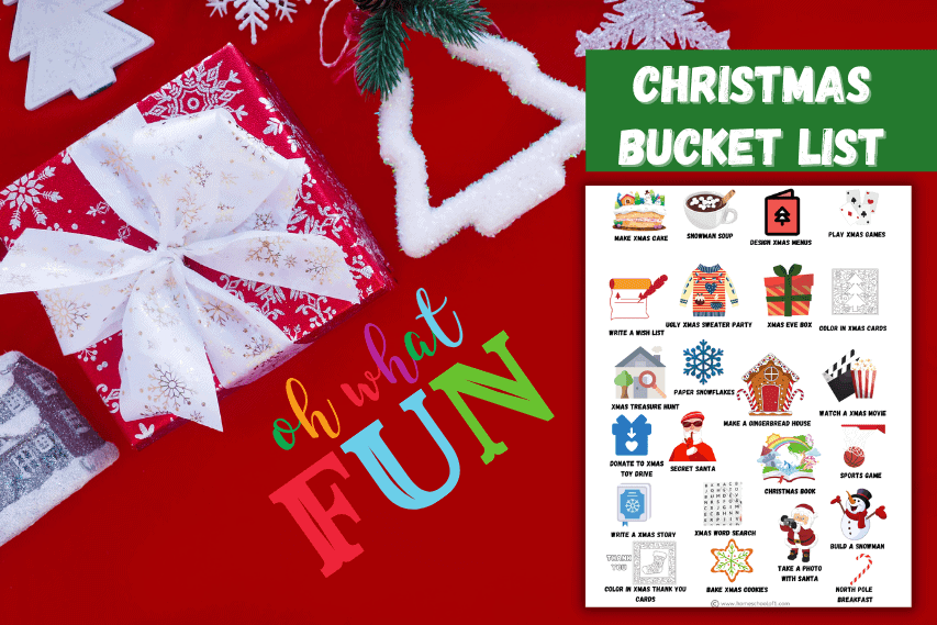 Christmas Bucket List Ideas the kids will love