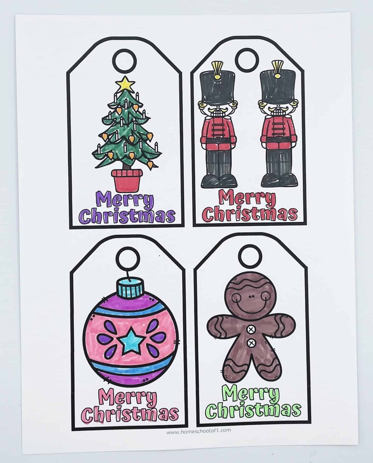 Christmas Printable Tags