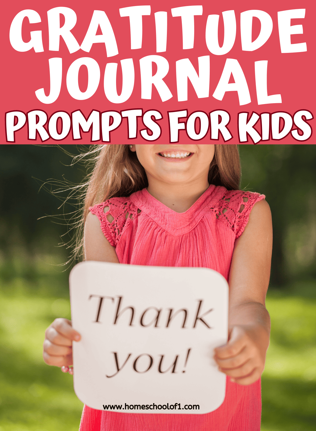 GRATITUDE JOURNAL PROMPTS FOR KIDS