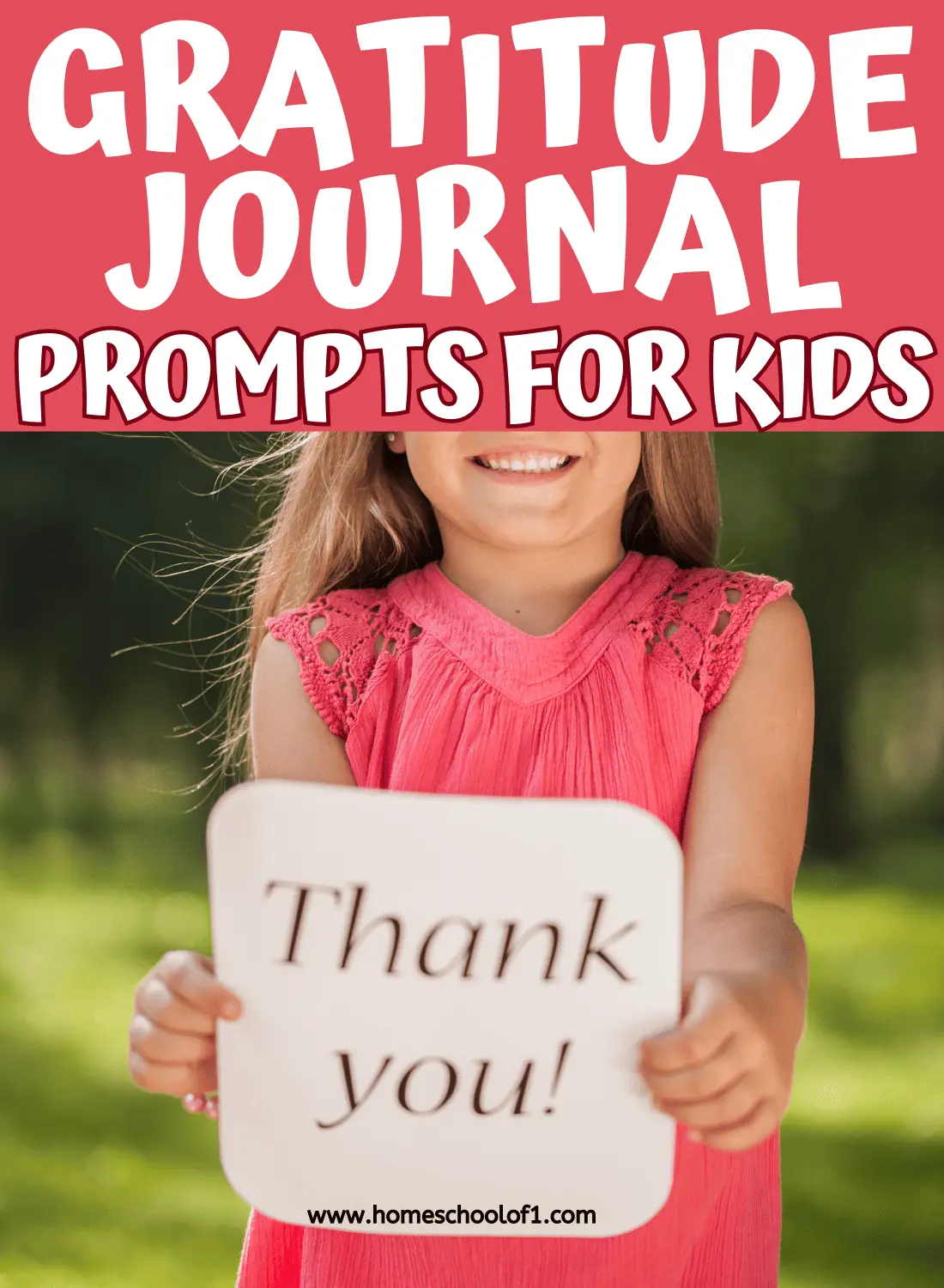 67 Gratitude Journal Prompts For Kids to Use All Year