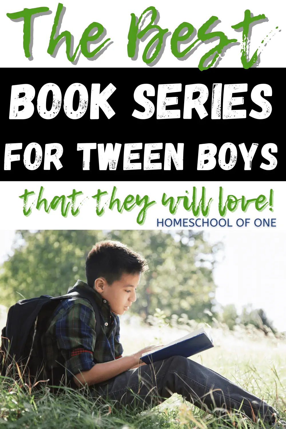 The best book series for tween boys that they actually want