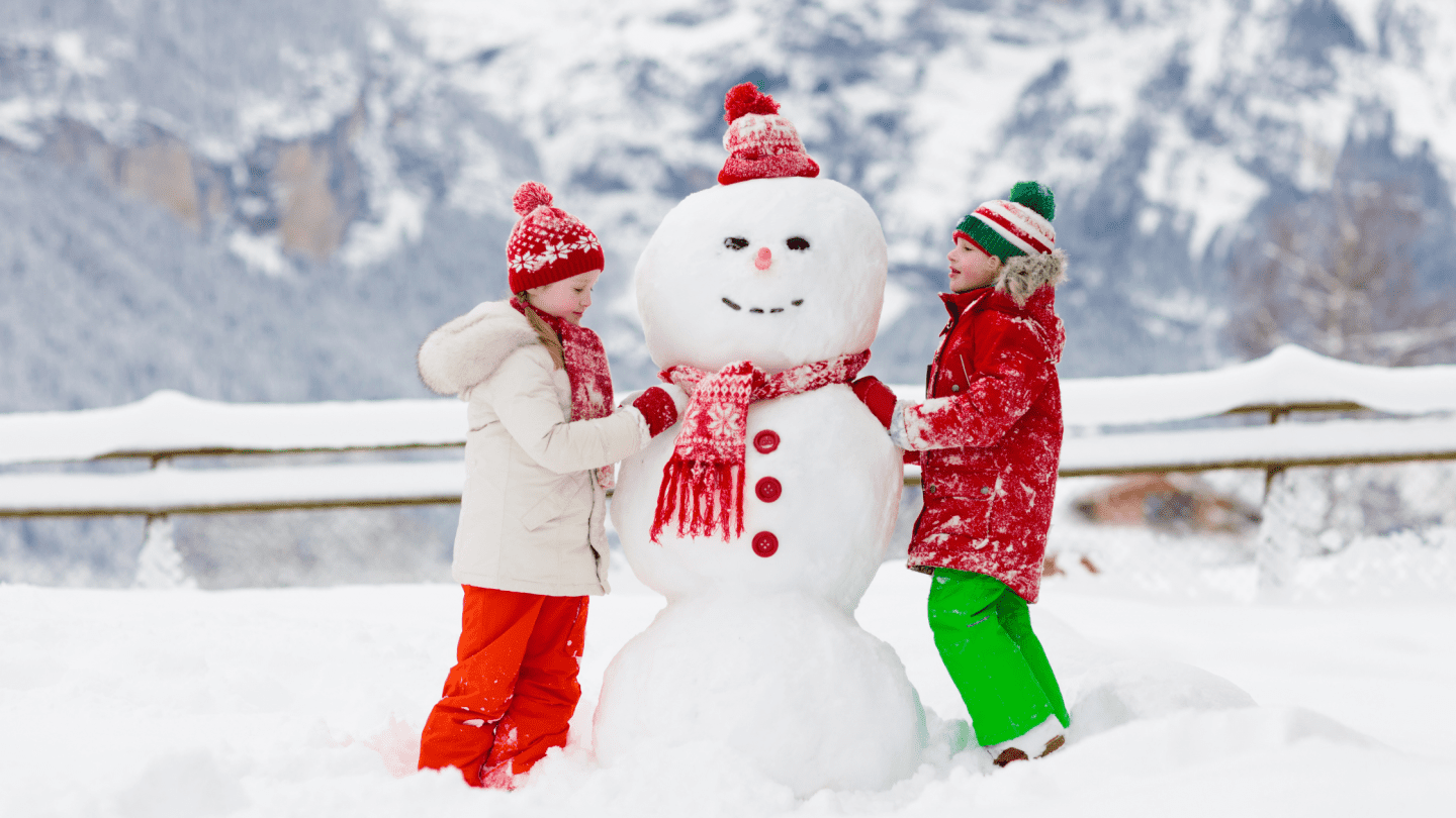 build a snowman