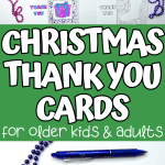 christmas thank you cards
