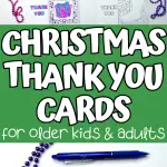 christmas thank you cards