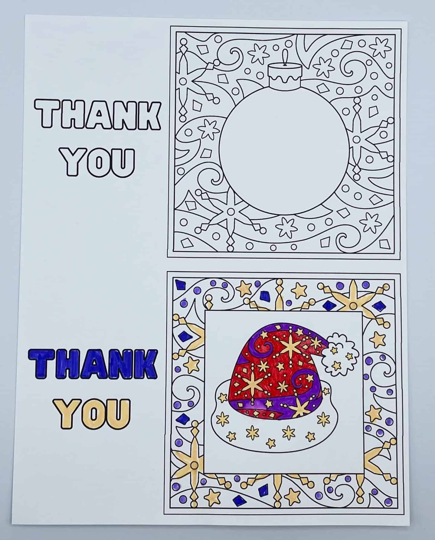 printable thank you cards