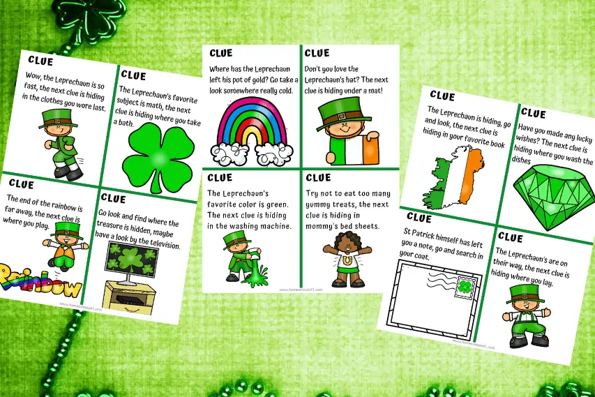 St Patricks Day Free Printables And Activities For Kids