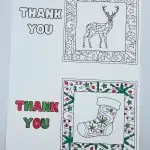 thank you cards to color