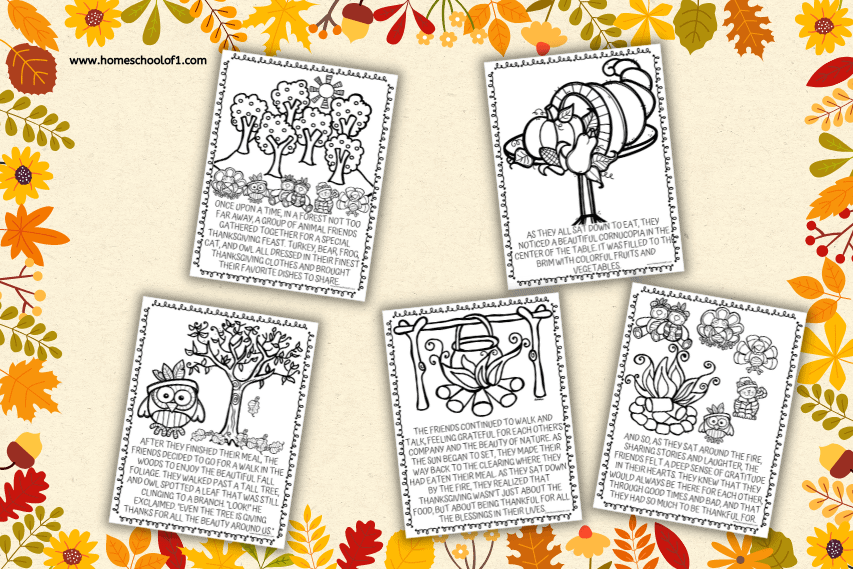 Free Printable Thanksgiving Coloring Pages