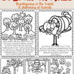 thanksgiving colouring pages