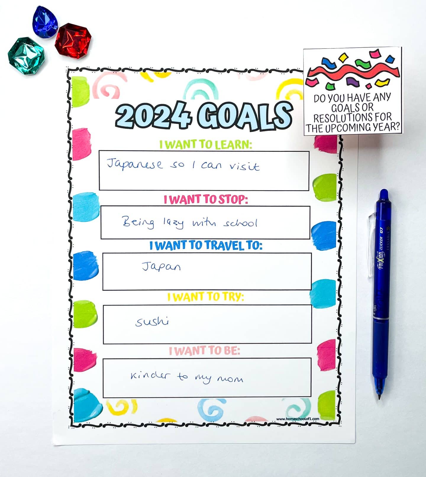 NEW YEARS RESOLUTION 2024