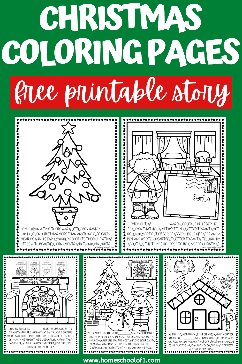 christmas free coloring pages