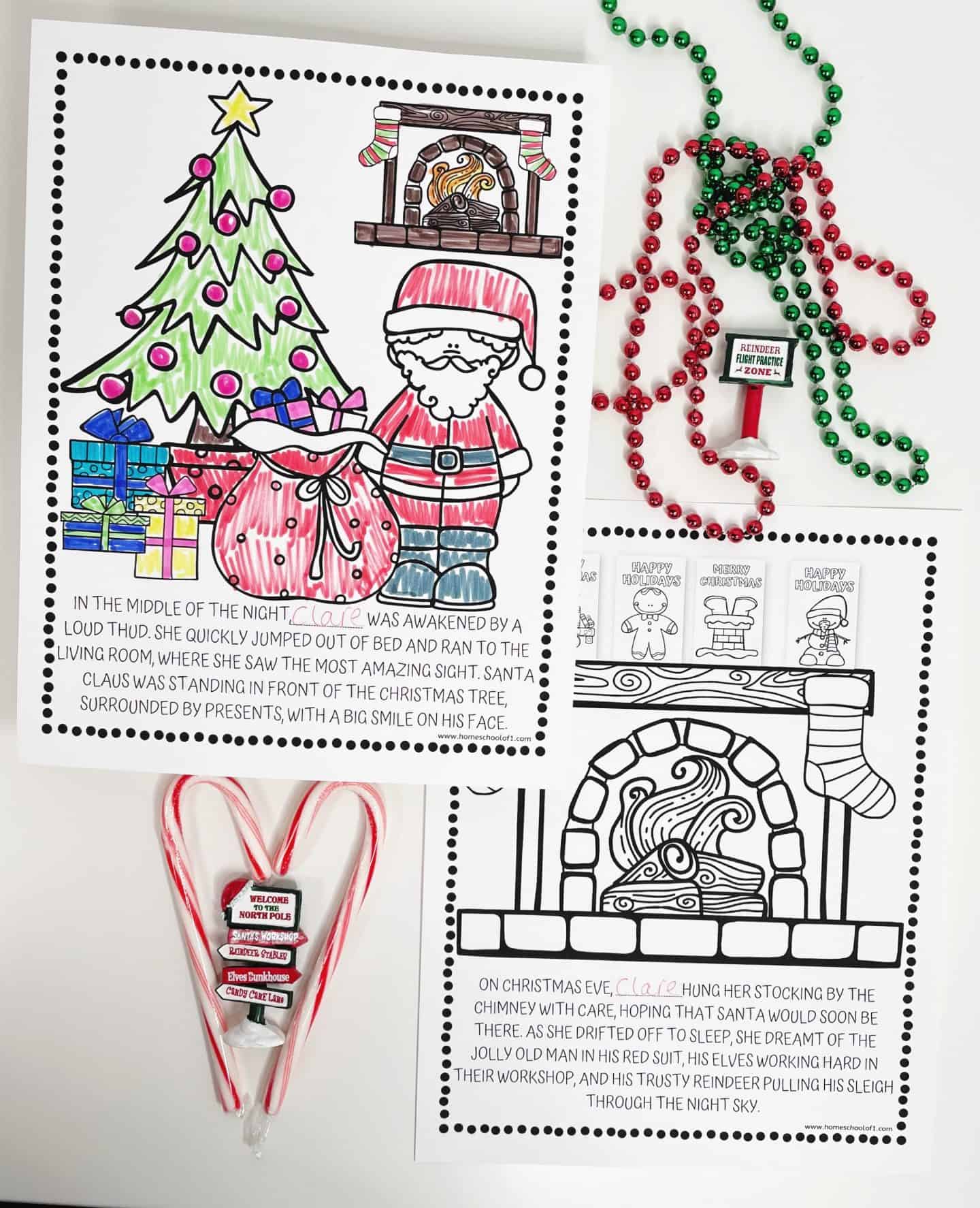 free christmas coloring pages for kids