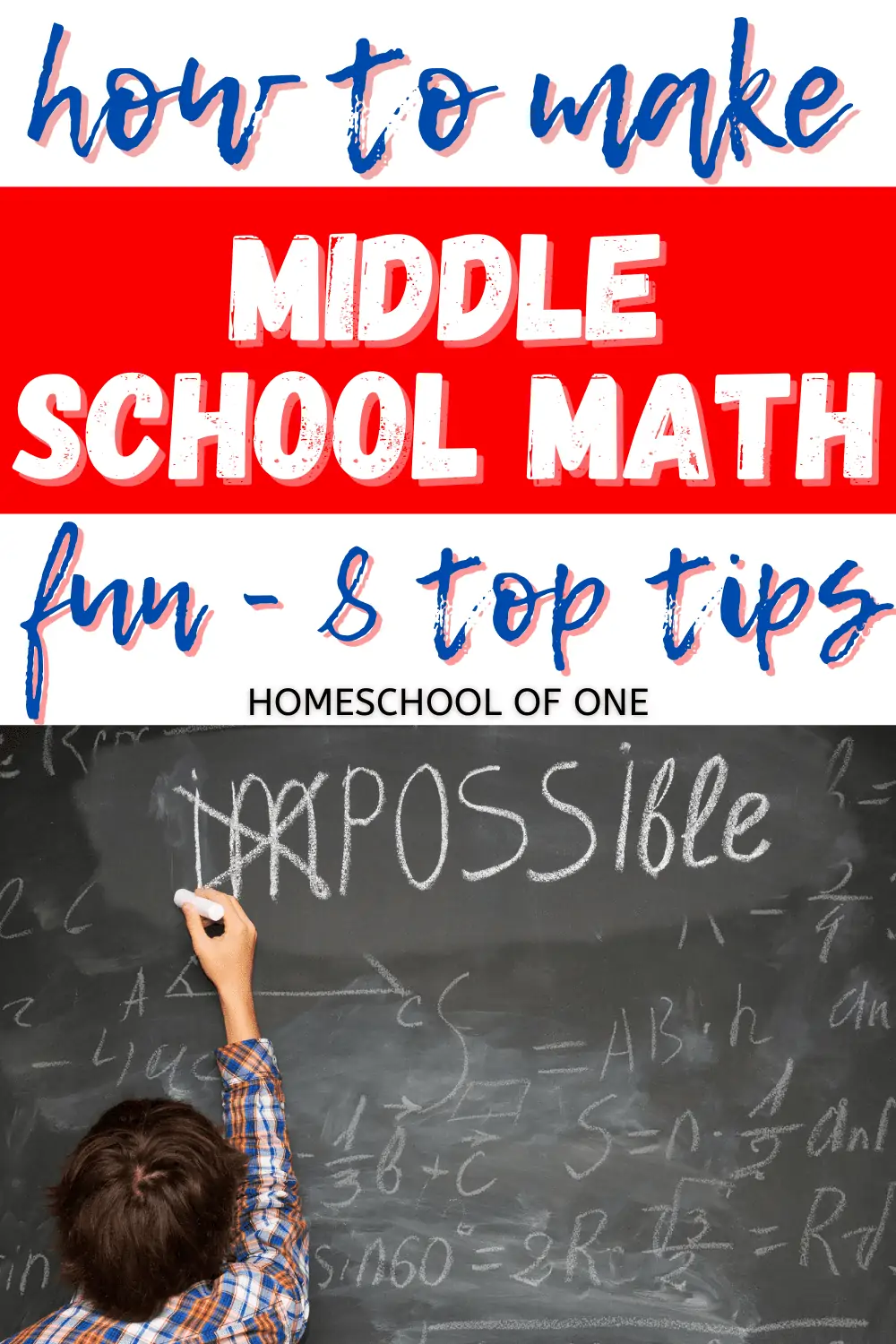 Have fun with middle school math, six easy tips on how to succeed and make it fun