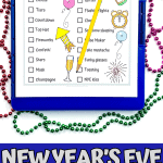 New Year's Eve scavenger hunt