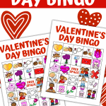 Valentines Day bingo printables