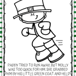 st patrick's day coloring book page 5