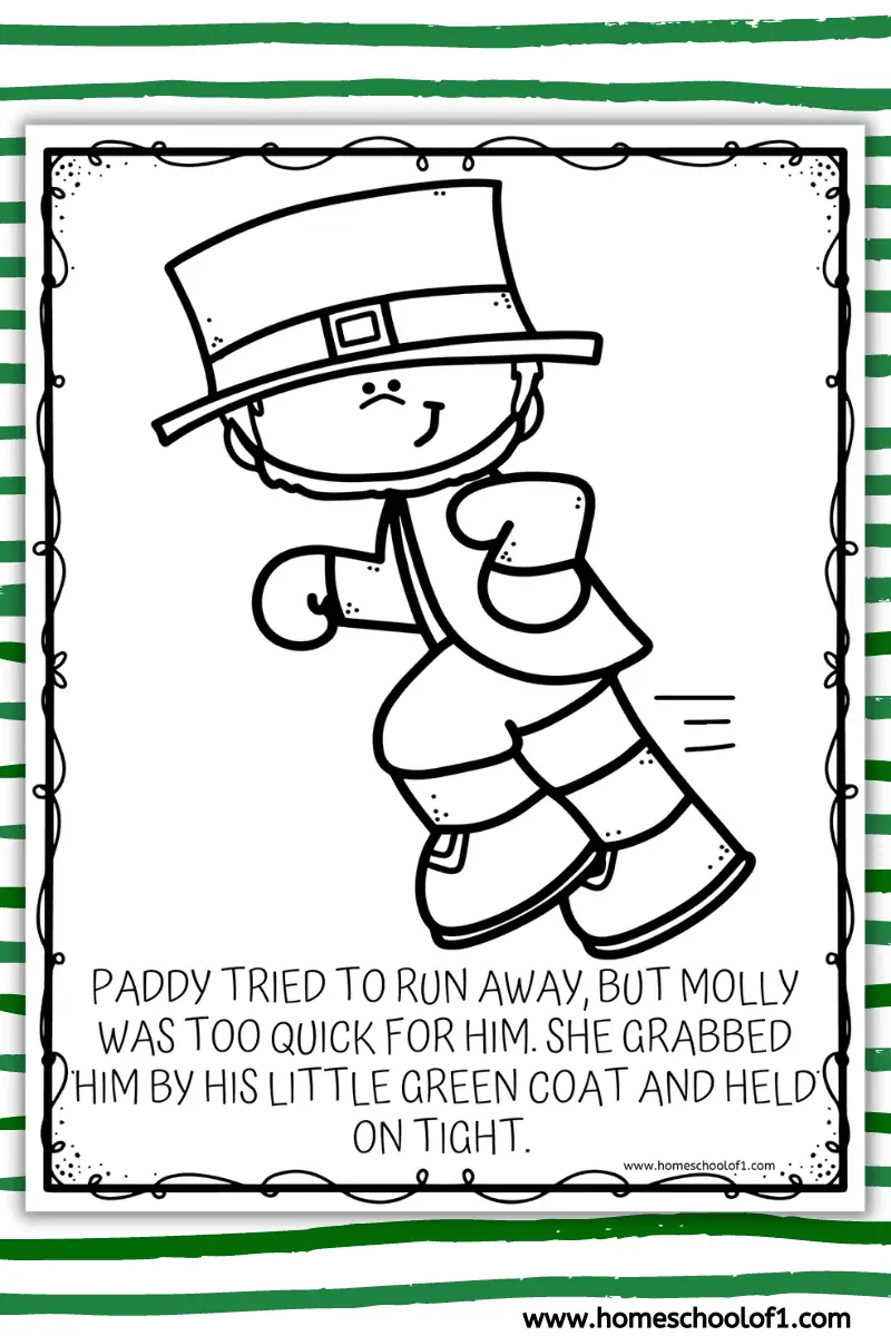 st patrick's day coloring book page 5