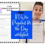 If I Were President For The Day Worksheet