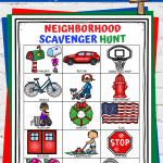 NEIGHBORHOOD SCAVENGER HUNT
