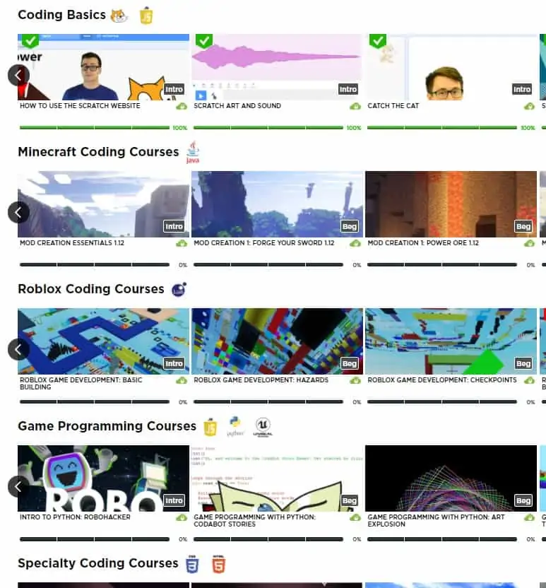 Kids Coding languages