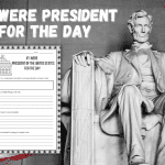 if i were president for the day worksheet