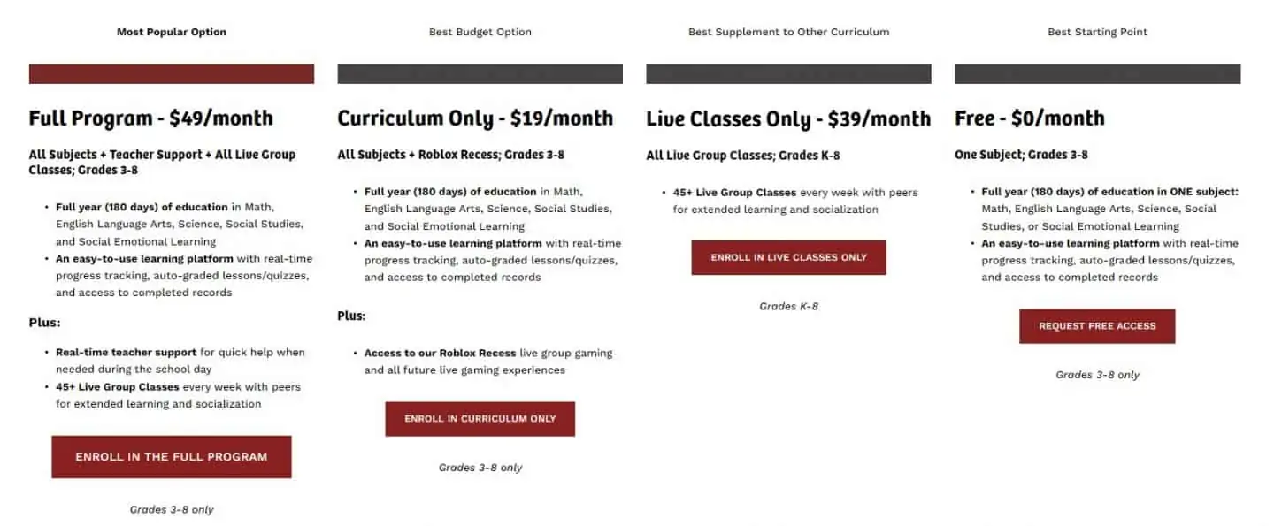 Rounded Schoolhouse Price All-In-One Homeschool