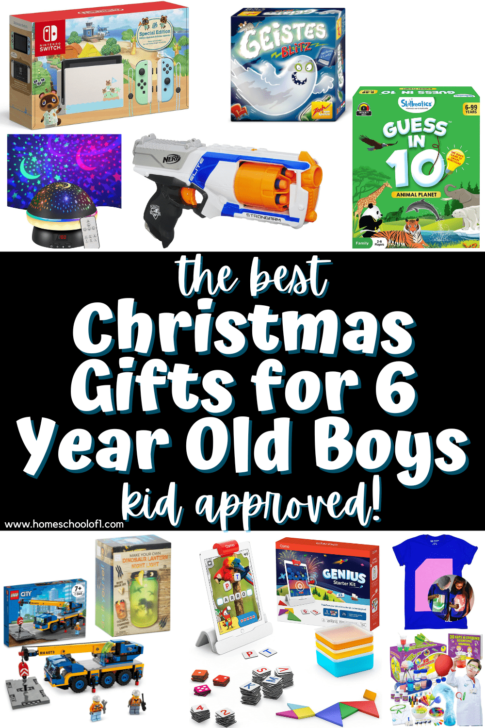 Christmas gifts for 6 year old boys