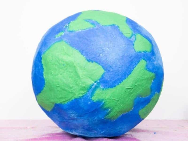 Paper-Mache-Planet-Earth-Globe