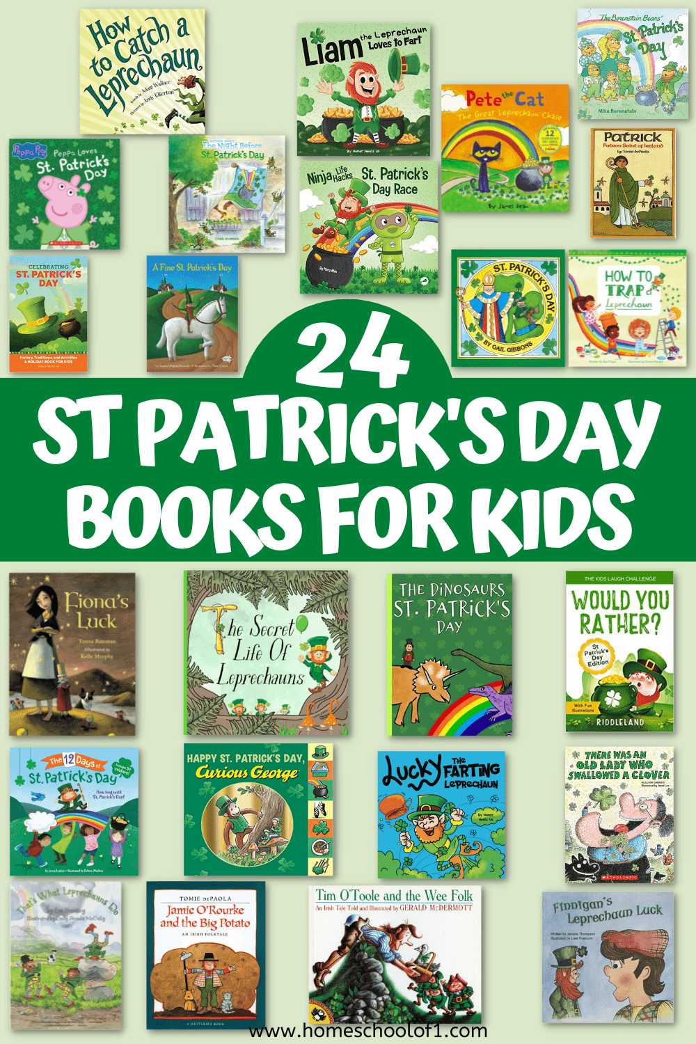 ST PATRICK'S DAY BOOKS FOR KIDS