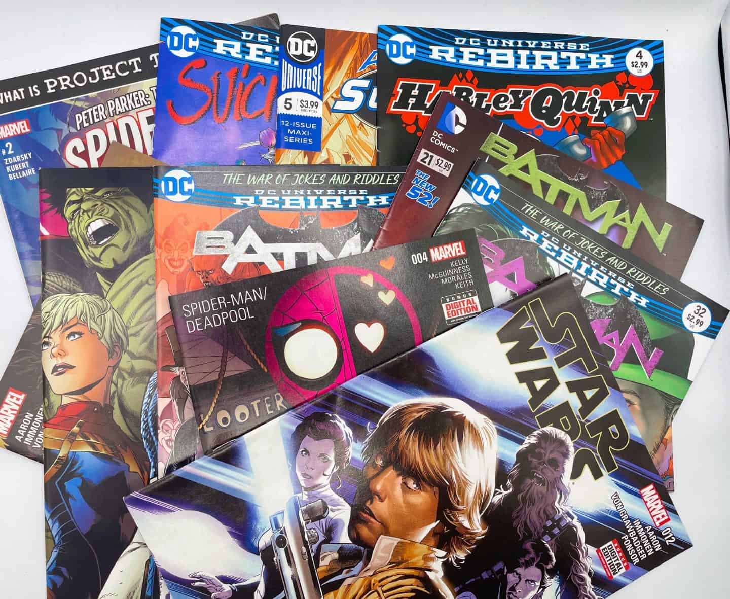 DC, Marvel and Star Wars comics from Comic Garage