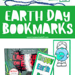 earth day bookmarks printable