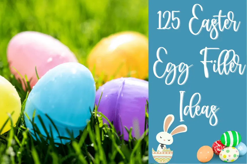 125 Non Candy Easter Egg Fillers for Plastic Eggs