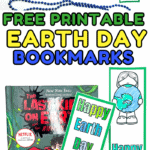 free printable earth day bookmarks