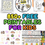850+ free printables for children including worksheets, coloring pages, printable games, and homeschool activities.