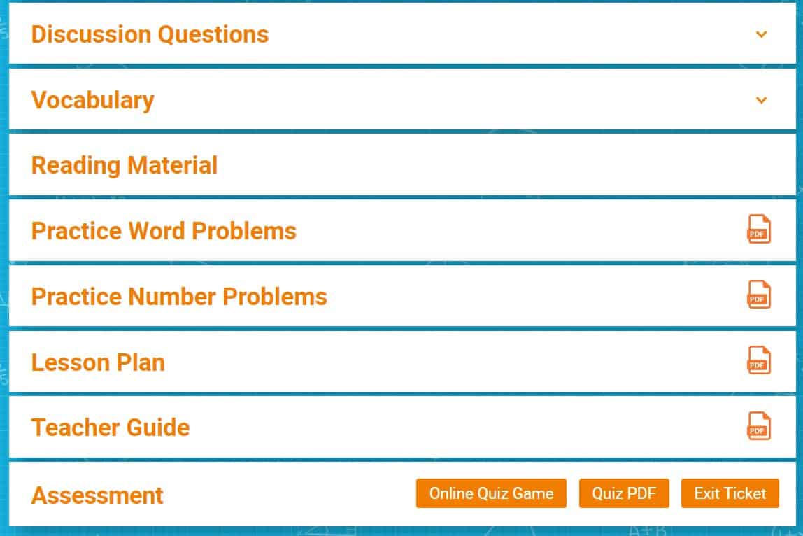 generation genius math lesson plans