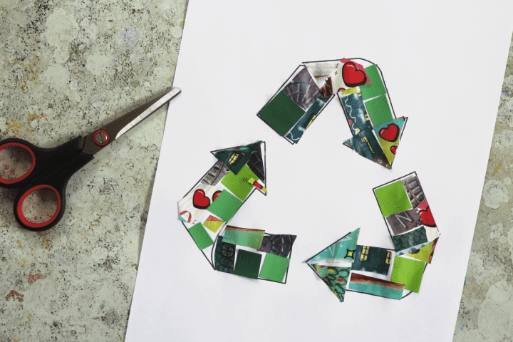 recyclying craft for earth day