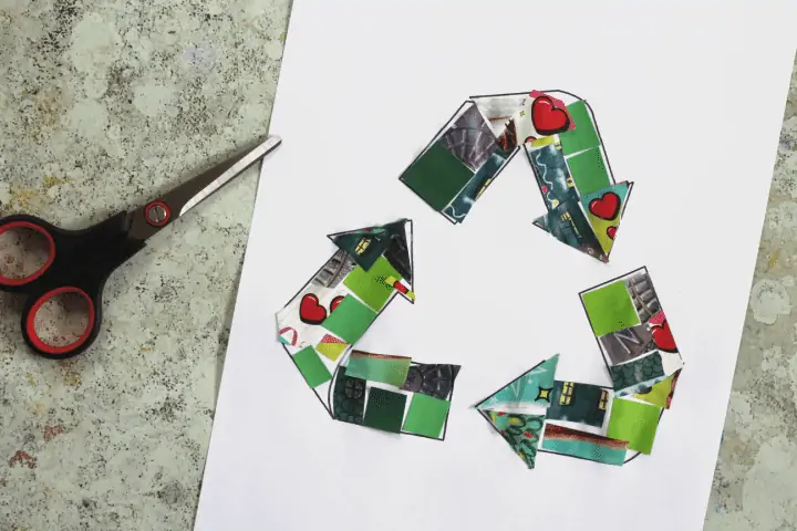 recyclying craft for earth day