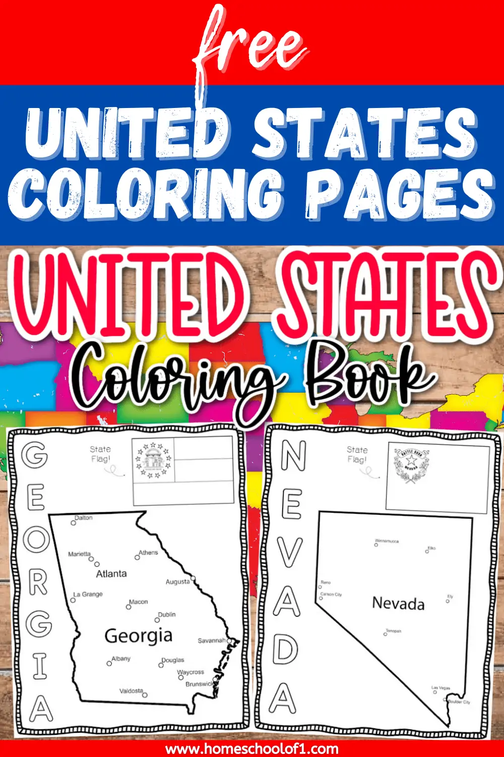 united states of america coloring pages