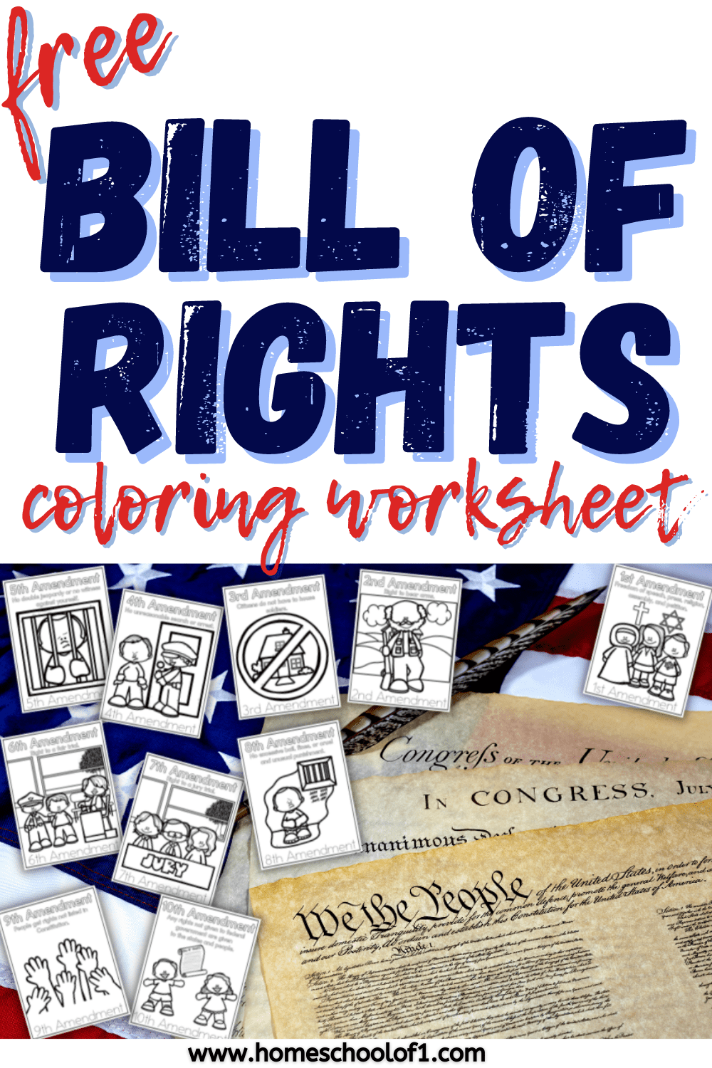 Free Bill Of Rights For Kids Coloring Pages Homeschool Of One free-bill-of-rights-for-kids-coloring-pages-homeschool-of-one