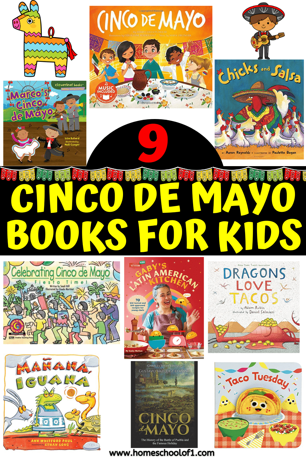 CINCO DE MAYO BOOKS FOR KIDS