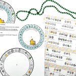 Easter printable decoder wheel