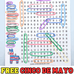 FREE CINCO DE MAYO WORD SEARCH PUZZLE