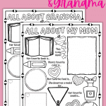 all about my mom printable