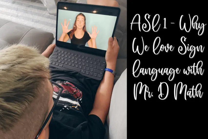 Mr D ASL Review: High School Sign Language Curriculum