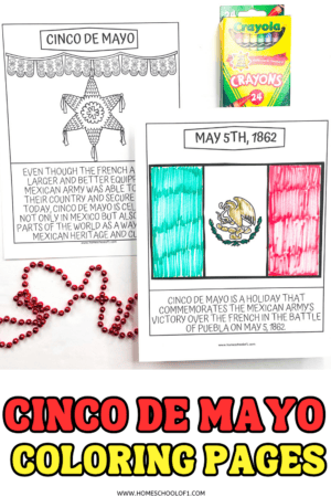 Free Cinco de Mayo Coloring Pages to Learn About Mexico