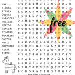 Cinco De Mayo Word Search